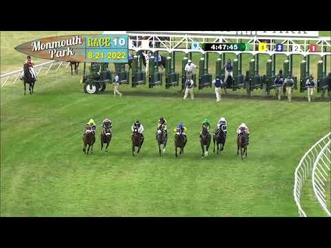 video thumbnail for MONMOUTH PARK 08-21-22 RACE 10