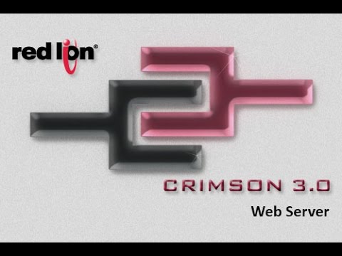 Red Lion Controls - Web Server using Crimson 3