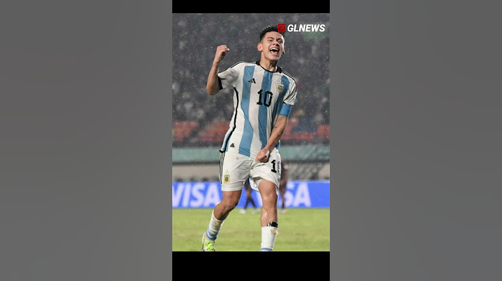 Lahirnya Messi Baru dari Tanah Argentina Claudio Echeverri Hattrick  #messi #argentina #shorts