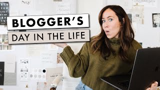 Blogging Day in the Life of a 7-Figure Blogger | Blogging Q\&A