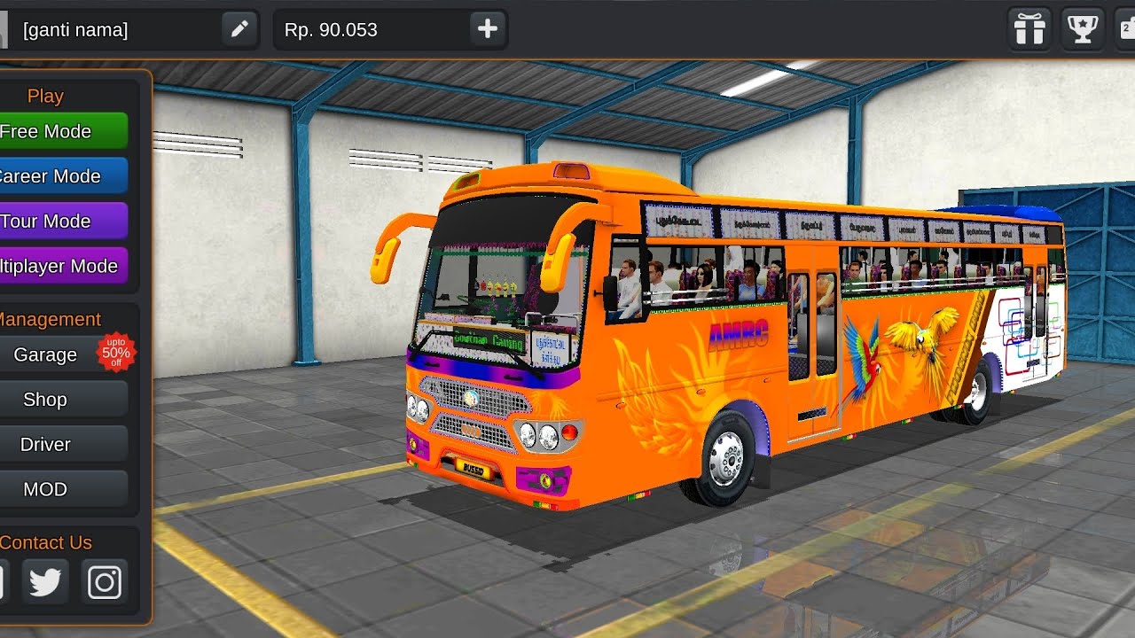 bus Simulator Indonesia Map ll में अया new features ll double steering wheel lldumper
