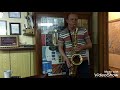 Сергей Баулин тестирует мундштук PSV-SAX model Jazz. Selmer mark VI