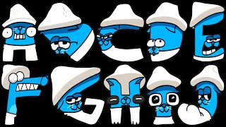 Alphabet Reverse Toy All Letter.. From O But They All Smurf Cat 2