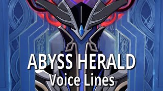 Abyss Herald - Voice Lines -- Genshin Impact
