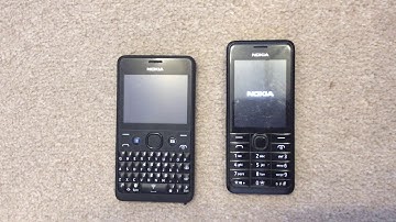 Nokia Asha 210 vs Nokia 301 - Startup and Shutdown Speed Test