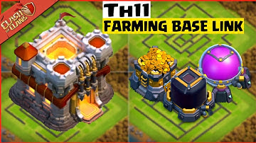 Top 10 Best Th11 Farming Base With Link 2020 | FARMING BASE TH11 - CLASH OF CLANS