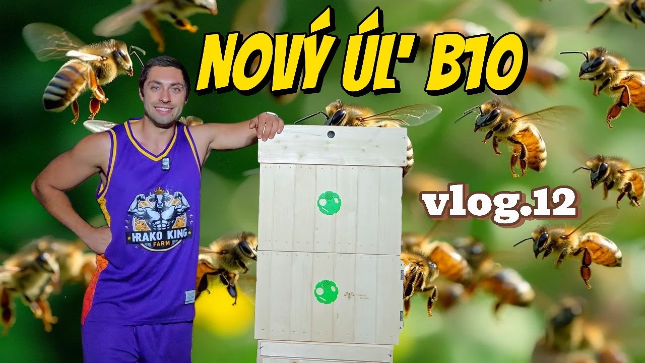 Nový úľ B10+Návšteva včelárstva Trizuliak