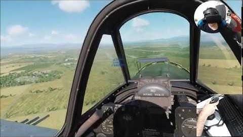 DCS P47D IN VR WITH OCULUS RIFT S  LOGITECH 3D PRO  ENGLISH VERSION