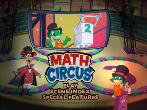 LeapFrog: Math Circus (2004) DVD Main Menu #1