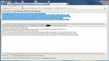 How to randomly pick a Facebook comment as a competition winner