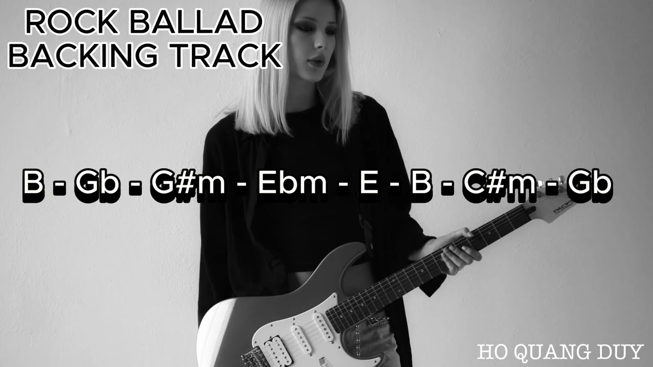 Rock Ballad in B Major - Backing Tracks DUY