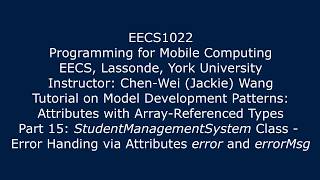 Tutorial Attributes with Array Types 15