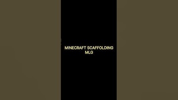 INSANE Scaffolding MLG😤 #minecraft #mlgclutch #bulun #gaming #shorts