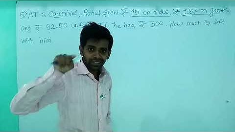 Class 4 word problems on money new part