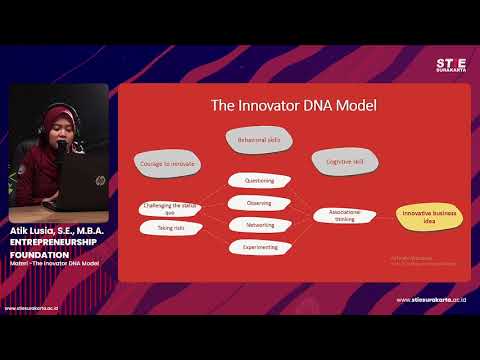 Entrepreneurship Foundation #Pengantar (The Inovator DNA Model) - Atik Lusia