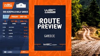 Rally Route | WRC EKO Acropolis Rally Greece 2023