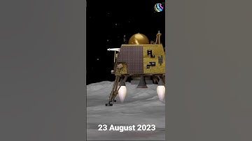 Chandrayan - 3  Landing Video Live  chandrayyan 3 success video // #youtubeshorts #shorts