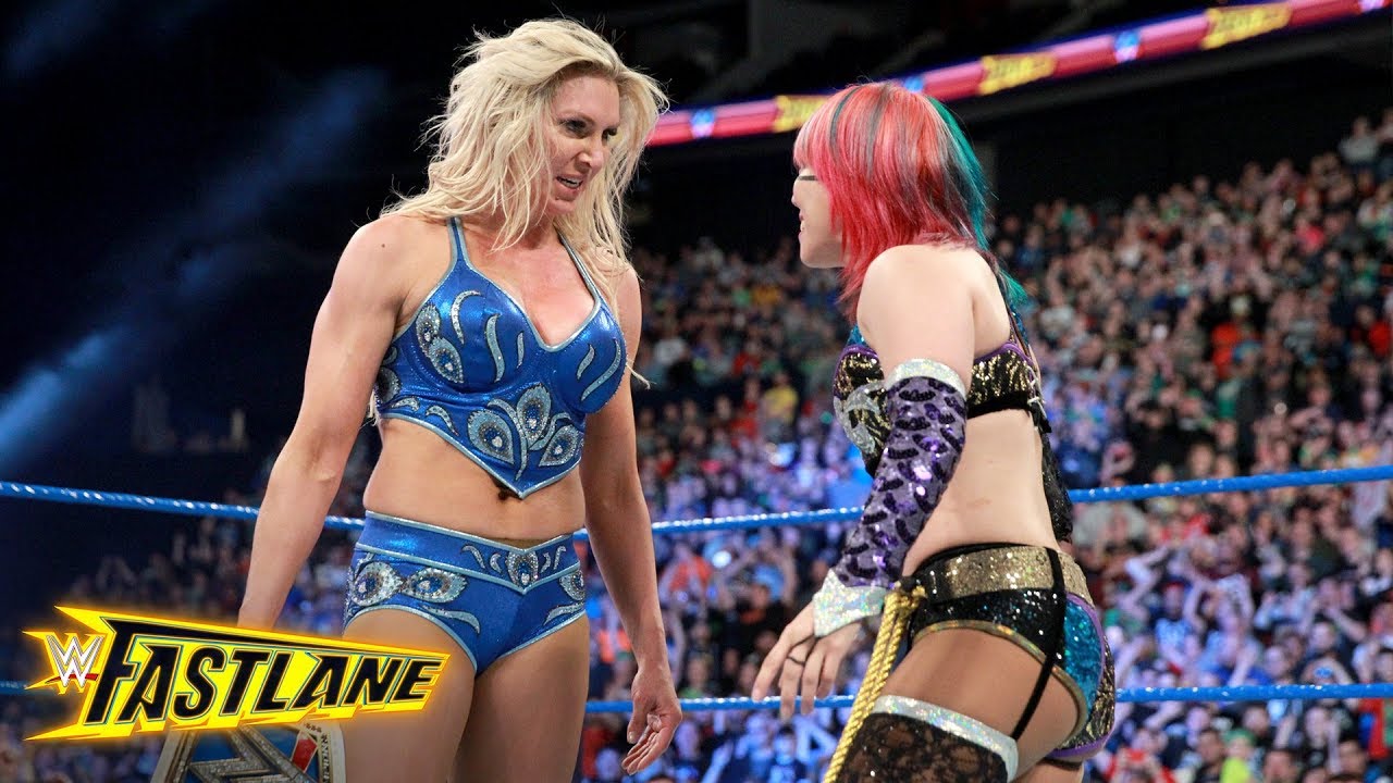 Asuka comes face-to-face with Charlotte Flair: WWE Fastlane 2018 ...