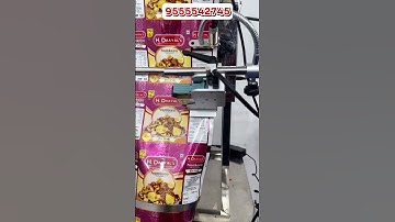 Automatic packing machine with batch coder | Pouch Packaging Machine