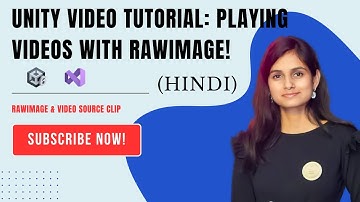 Unity Video Player Tutorial | Play Video in RawImage (Hindi) [2025]