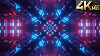 Neon Lights Flow 🔥 Infinite Journey in 4K (No Audio)