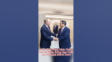[FULL] Thủ tướng Phạm Minh Chính chia tay Tổng thống Nga Vladimir Putin sau Hội nghị BRICS 2024