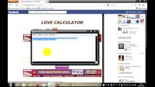 facebook love calculator application screenshot 4