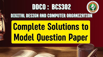DDCO Model Paper Solutions - BCS302 | VTU 3e semester CS | Digitale Ontwerp en Computerorganisatie