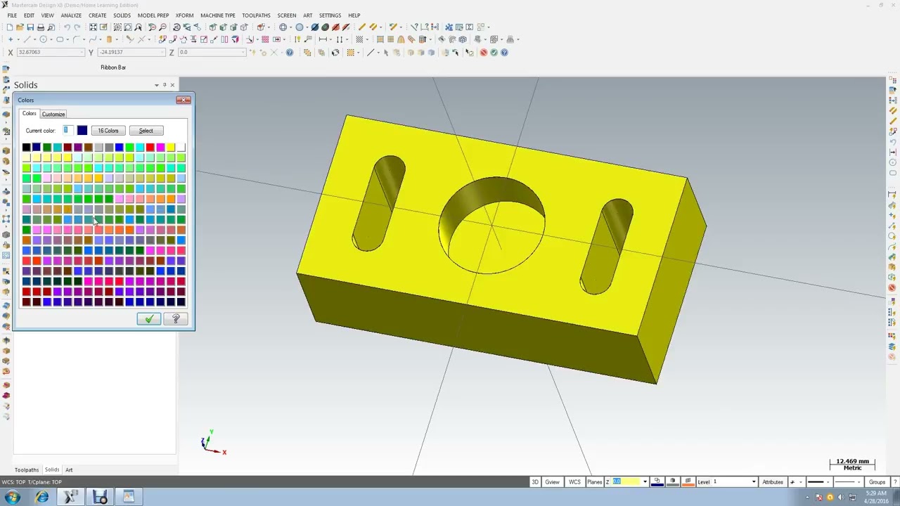 mastercam 3d milling