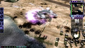 Tournament Coastline C&C Tiberium Wars 1 Vs 1 Brutal Scrin Vs Nod 1920 x 1080p Ultra HD Skirmish