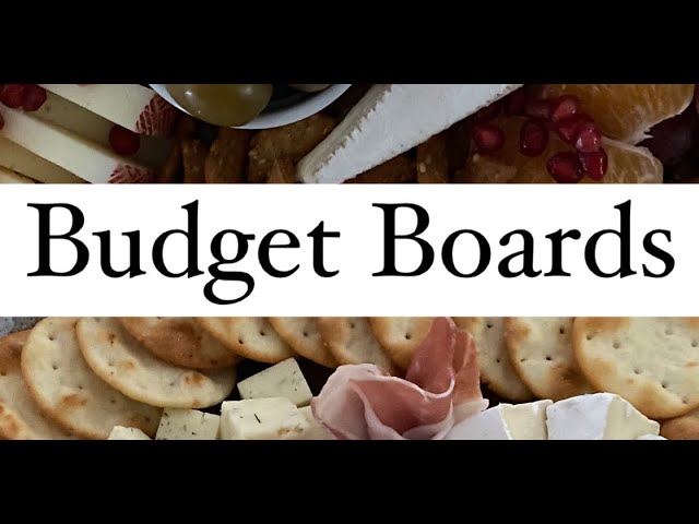 Epic Charcuterie Cheese Board on a Budget - Bessie Bakes