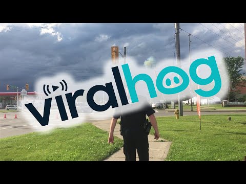 Wellington Electrical Fire on Street || ViralHog