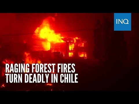 Raging forest fires turn deadly in Chile