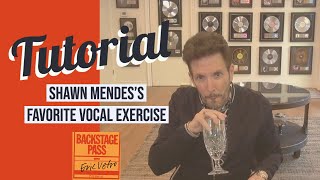 Famous Shawn Mendes's Favorite Vocal Exercise | Backstage Pass With Eric Vetro Wealth
