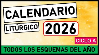 Calendario litúrgico 2026, TODO LO QUE DEBES SABER COMO MÚSICO Y CANTOR