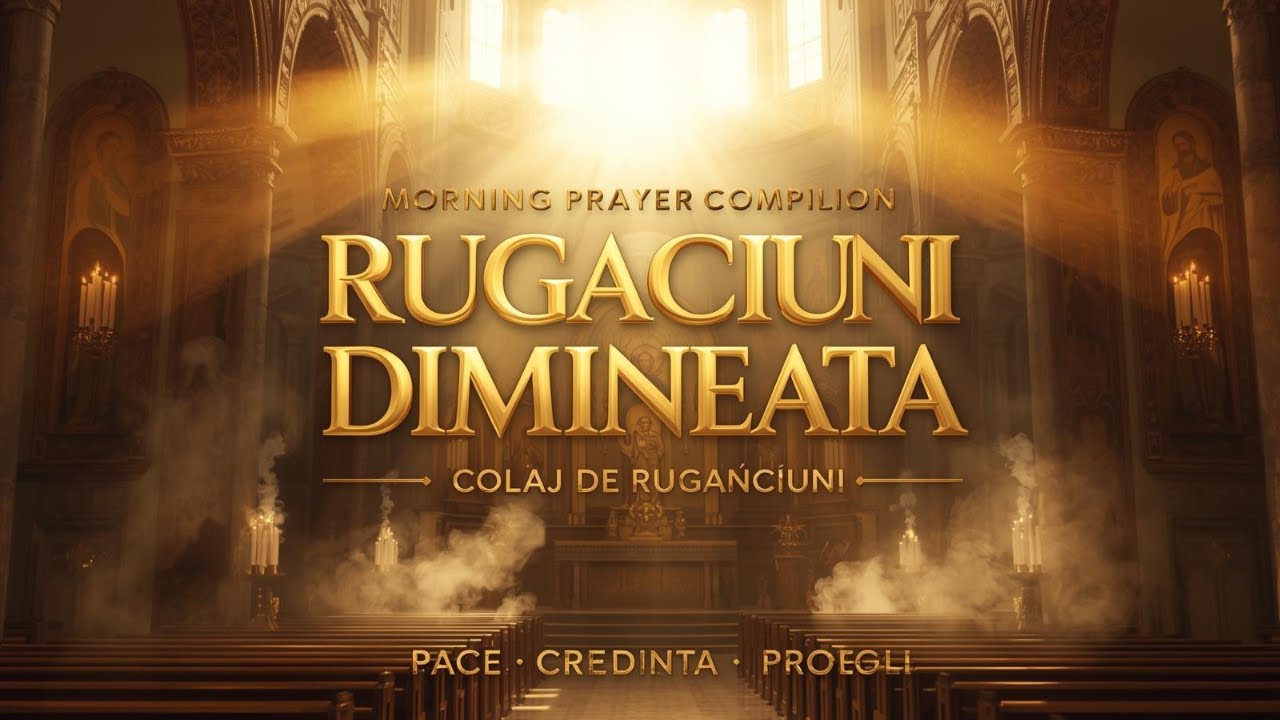 RUGACIUNI DE DIMINEATA 🙏 Cele mai puternice rugaciuni pentru inceputul zilei si curatarea sufletului