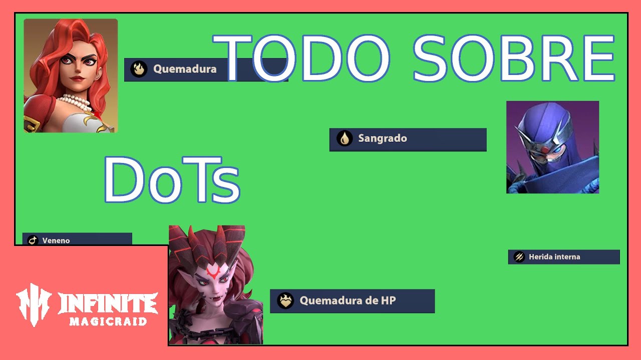 Todo sobre los DoTs - Infinite MagicRaid [gameplay español]