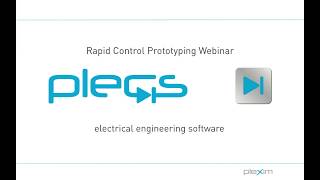 Webinar: Rapid Control Prototyping with the PLECS RT Box