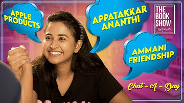 Casual Conversation with Ammani |Chat - A - Day| Replying to Comments | The Book Show ft. RJ Ananthi