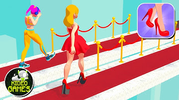 Shoe Race - All Levels Gameplay Android,ios game Mobile Game Max Level New Update #2035