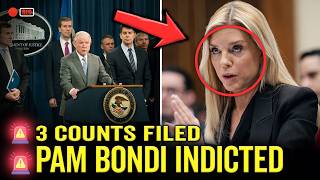 BREAKING Pam Bondi INDICTED as DOJ Confirms Her Role in Evidence Cover Up