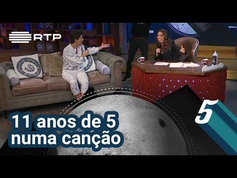 11 anos de 5 resumidos numa canção | 5 Para a Meia-Noite | RTP