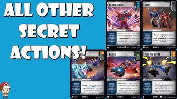 All the Other New Secret Actions in the Transformers TCG! (Wave 4)