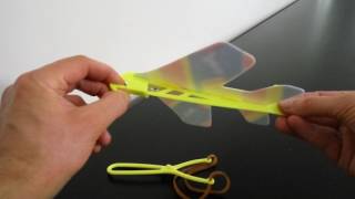 LED Light Glow Spin Slingshot Catapult Children Kid Outdoor Toy     COLORMIX screenshot 4