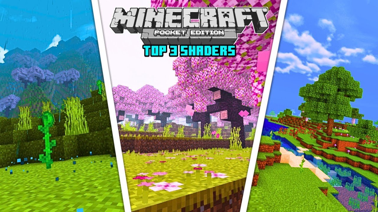 Top 3 Best Shaders For Minecraft Pocket Edition - YouTube