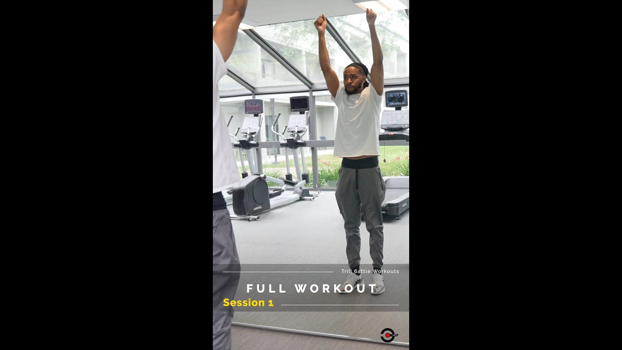 Full Workout (Session 1) 💪🏾🔥😤🏋🏽‍♂️ - Trill 6attle Workouts 