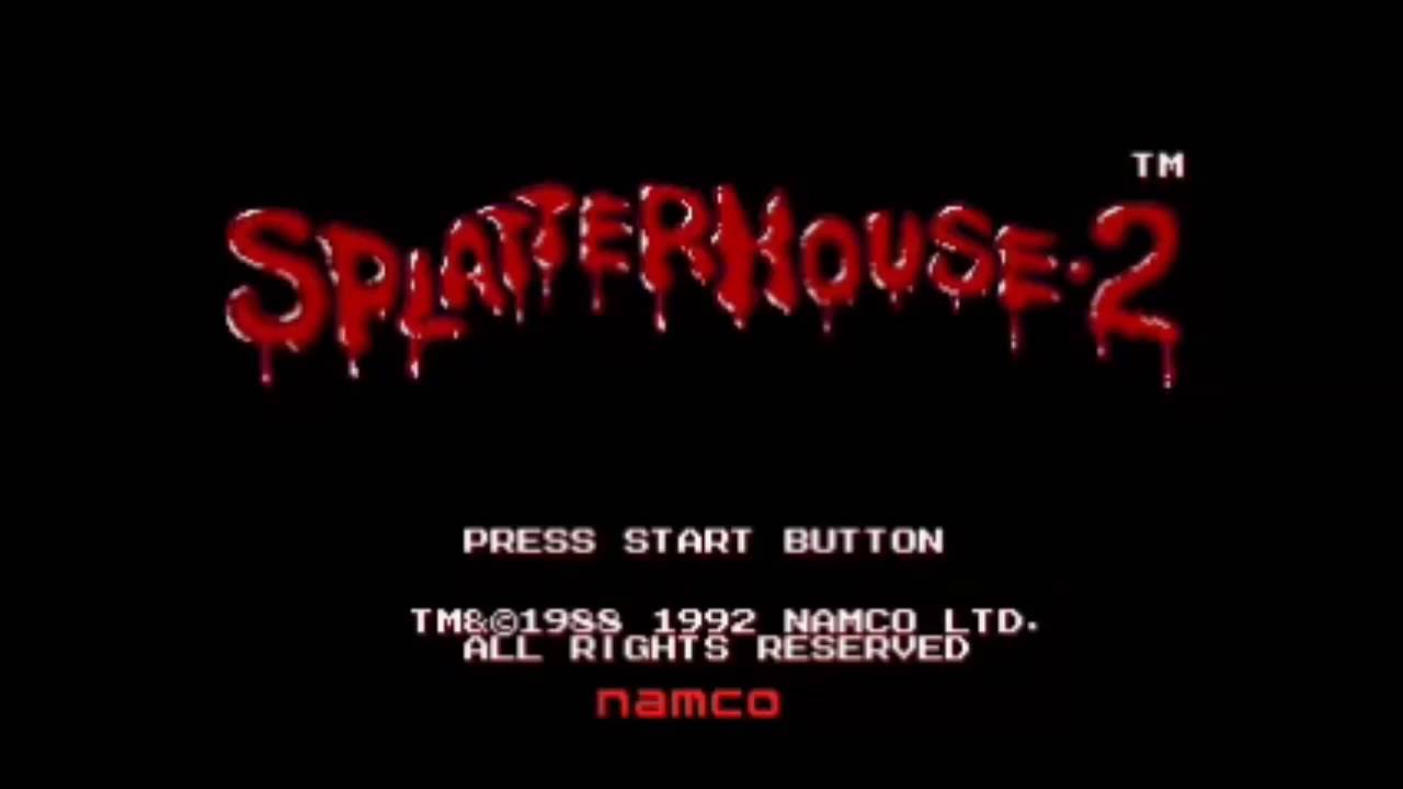 Sexta Feira 13 Dica de Jogo SplatterHouse 2 Sega Mega Drive