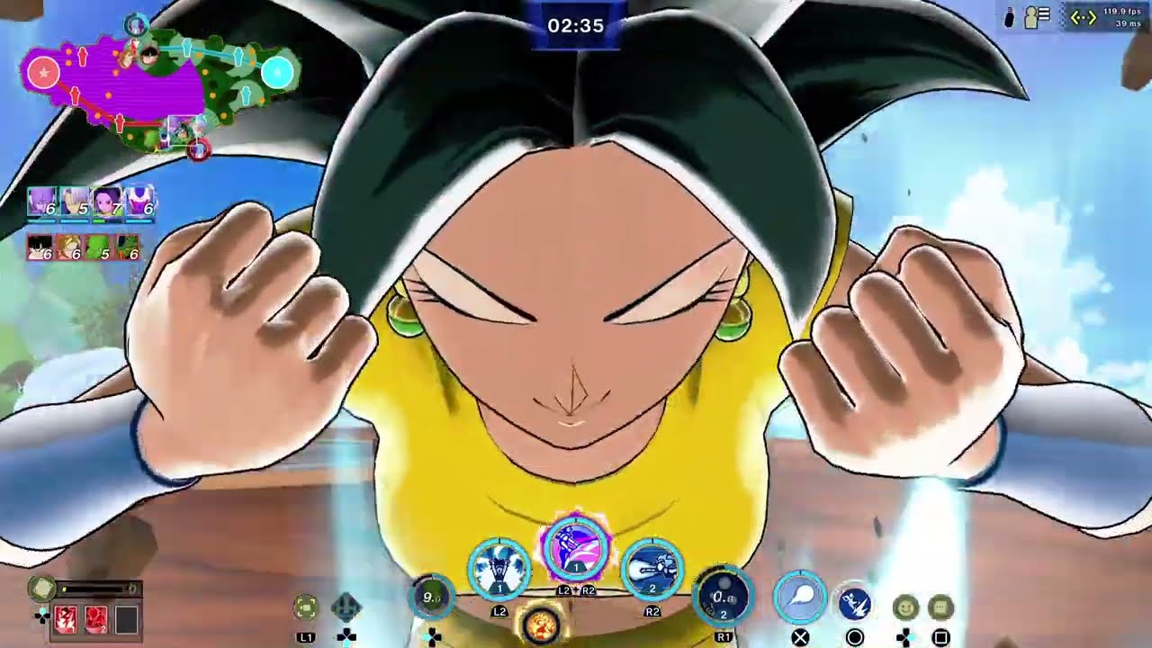 DRAGON BALL GEKISHIN SQUADRA B Rank MVP Kefla #374