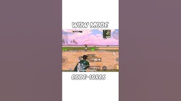 Latest Wow Mode Codes V I BGMI All NewBasic & Advance SETTINGS/ CONTROLS BGMIPubg Mobile