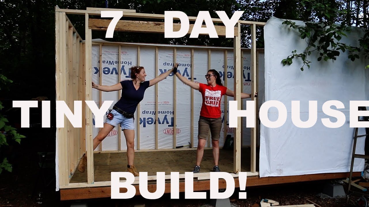 ⁣Building a Tiny House with April Wilkerson in 7 Days